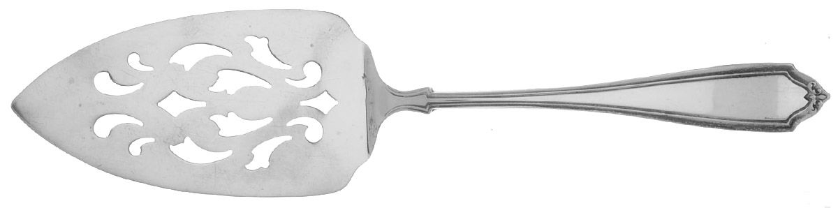 La Tosca (Sterling, 1900) Pierced Solid Pastry Server by Saart Brothers-1