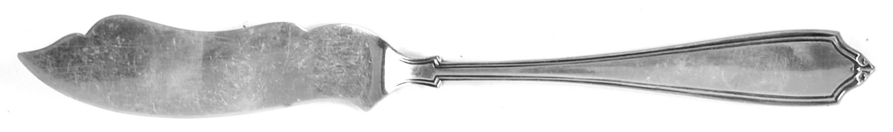 La Tosca (Sterling, 1900) Flat Handle Master Butter Knife by Saart Brothers-1
