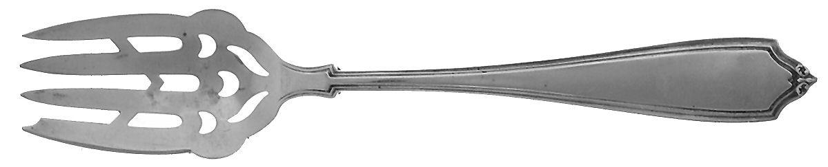 La Tosca (Sterling, 1900) Large Ramekin Fork by Saart Brothers-1