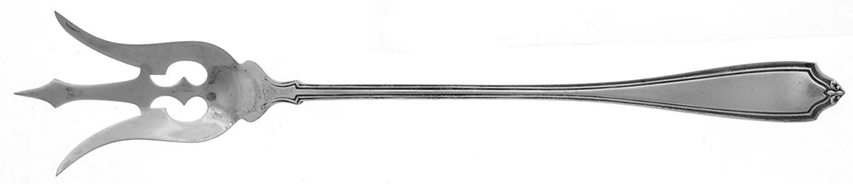 La Tosca (Sterling, 1900) Large Lettuce Serving Fork by Saart Brothers-1