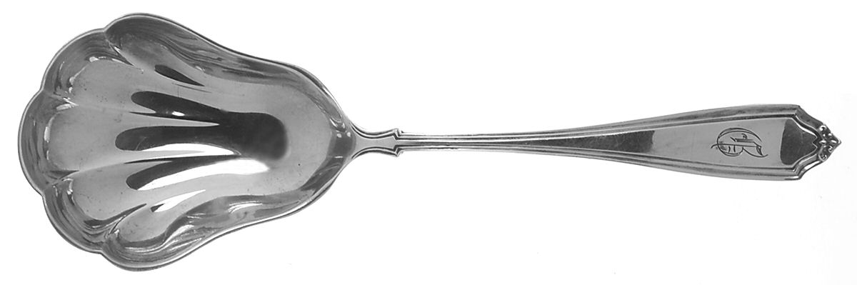 La Tosca (Sterling, 1900) Small Solid Berry/Casserole Spoon by Saart Brothers-1