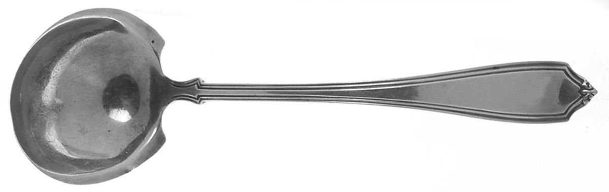La Tosca (Sterling, 1900) Solid Piece Cream Ladle by Saart Brothers-1