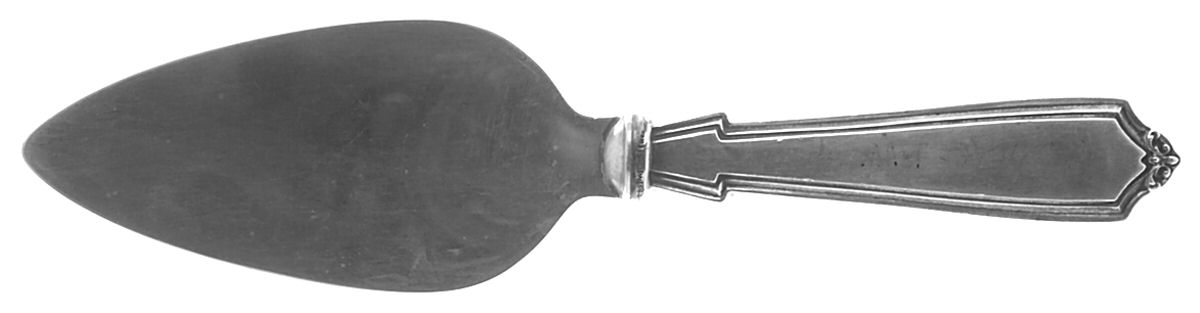 La Tosca (Sterling, 1900) Cheese Server with Silverplate Blade by Saart Brothers-1
