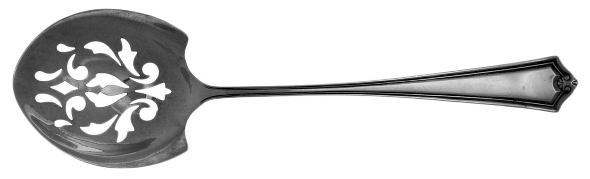 Potomac (Sterling, 1930, No Monograms) Large Confection Spoon by Saart Brothers-1