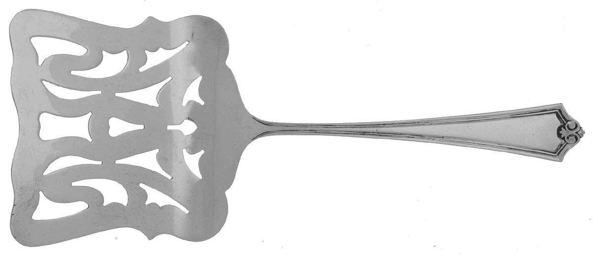 Potomac (Sterling, 1930, No Monograms) Pierced Salad Server by Saart Brothers-1
