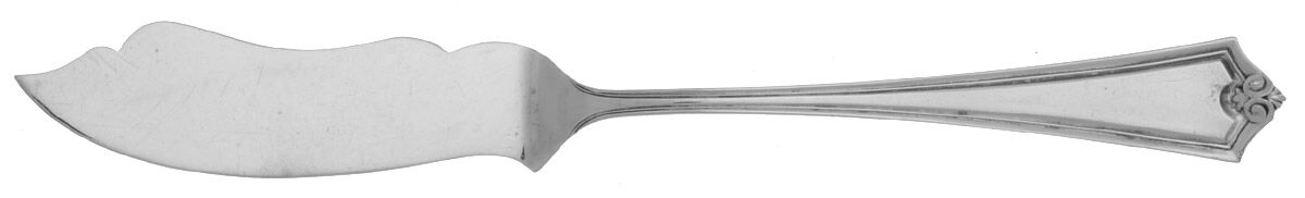 Potomac (Sterling, 1930, No Monograms) Flat Handle Master Butter Knife by Saart Brothers-1