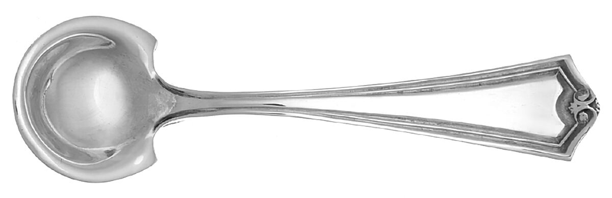 Potomac (Sterling, 1930, No Monograms) Individual Salt Spoon by Saart Brothers-1