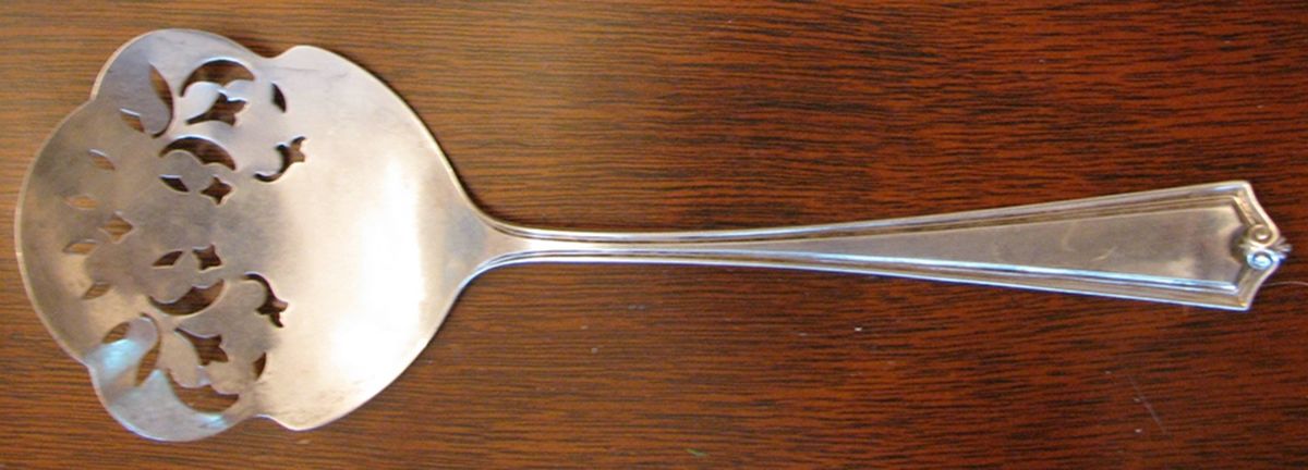 Potomac (Sterling, 1930, No Monograms) Tomato Server, Solid Piece by Saart Brothers-1