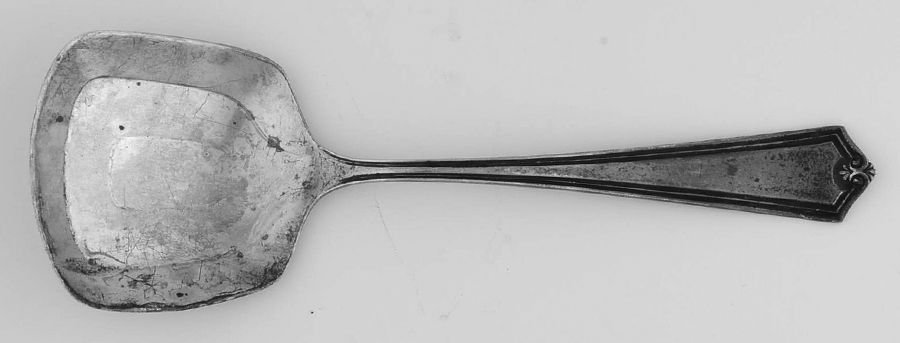 Potomac (Sterling, 1930, No Monograms) Almond Scoop Solid Piece by Saart Brothers-1