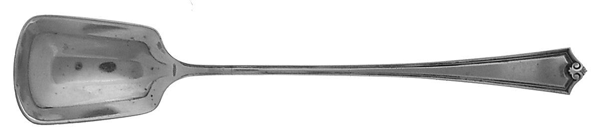 Potomac (Sterling, 1930, No Monograms) Large Lettuce Serving Spoon by Saart Brothers-1
