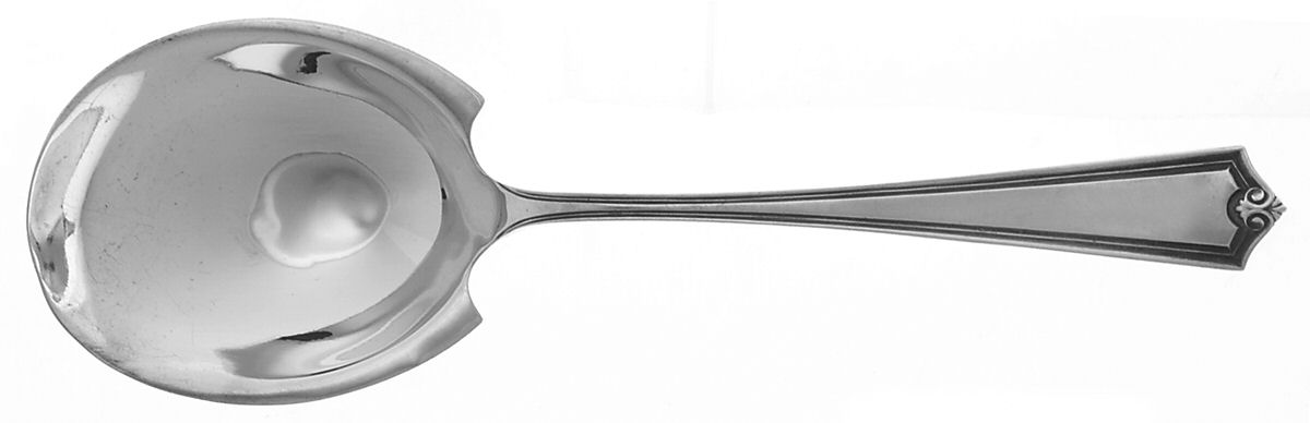 Potomac (Sterling, 1930, No Monograms) Preserve Spoon by Saart Brothers-1