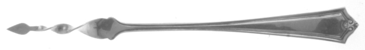 Potomac (Sterling, 1930, No Monograms) One Tine Butter Pick by Saart Brothers-1