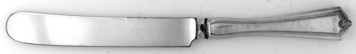 Potomac (Sterling, 1930, No Monograms) Old French Hollow Knife with Bolster by Saart Brothers-1