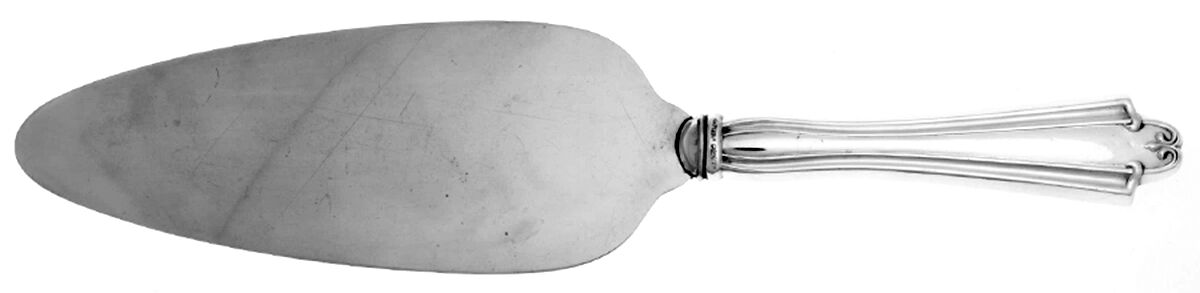 Robert Fulton (Sterling) Pie Server with Silverplate Blade by Saart Brothers-1