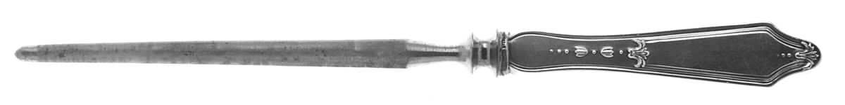 Rosemary (Sterling, 1900) Small Steel Rod Sharpener Knife by Saart Brothers-1