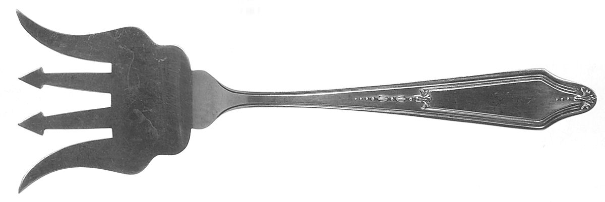 Rosemary (Sterling, 1900) Small Chipped Beef Fork by Saart Brothers-1