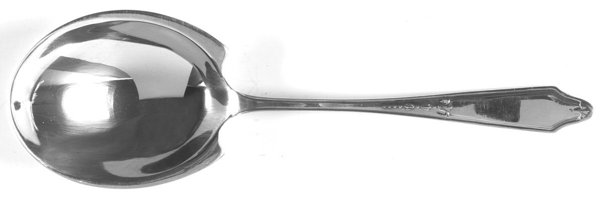 Rosemary (Sterling, 1900) Preserve Spoon by Saart Brothers-1