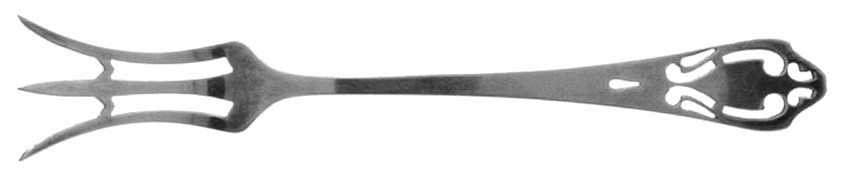 SBS1 (Sterling) Old Style Pickle Fork by Saart Brothers-1