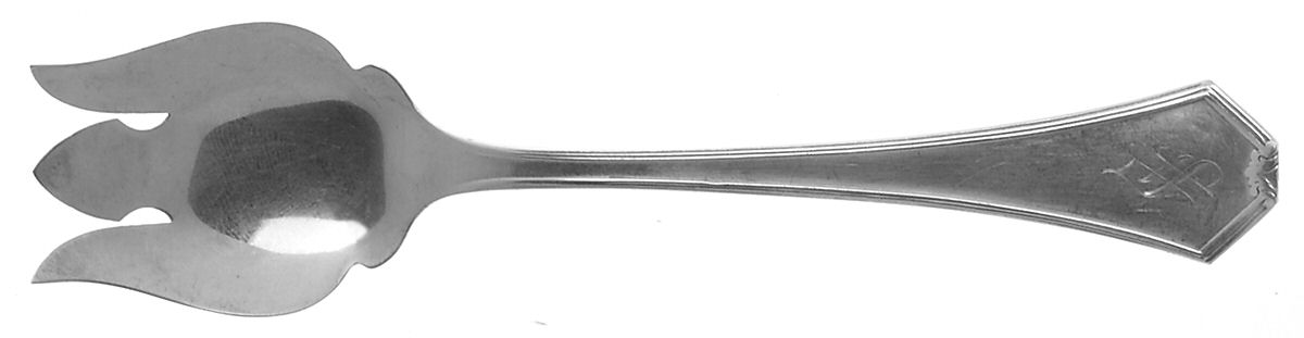Simplicity (Sterling) Ice Cream Fork by Saart Brothers-1