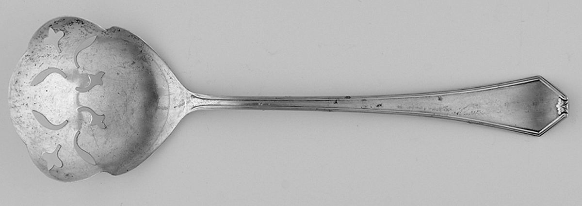 Simplicity (Sterling) Small Tomato Server,  Solid Piece by Saart Brothers-1