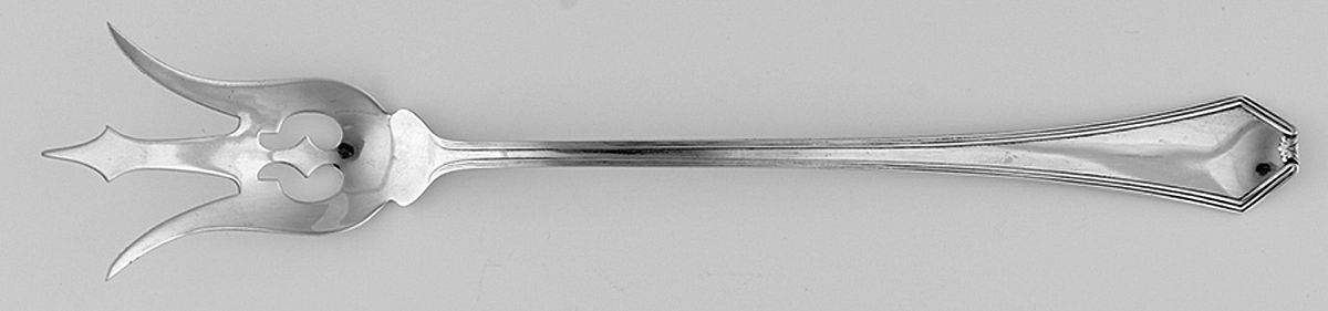 Simplicity (Sterling) Large Lettuce Serving Fork by Saart Brothers-1