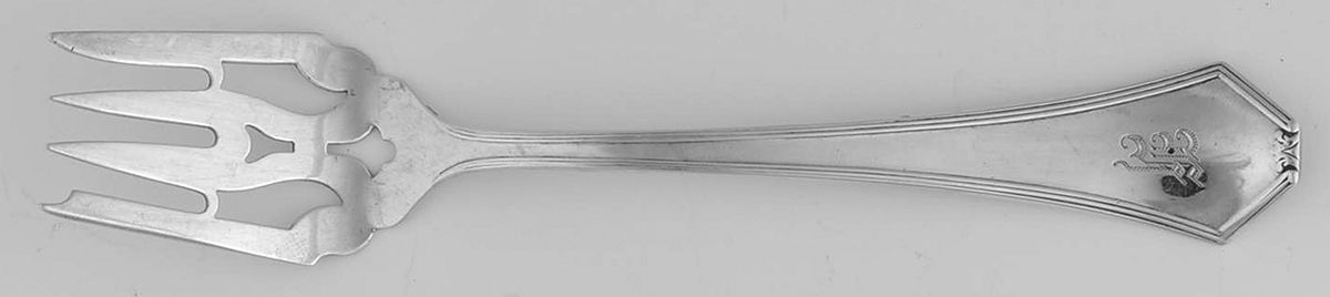 Simplicity (Sterling) Fork-Pastry by Saart Brothers-1