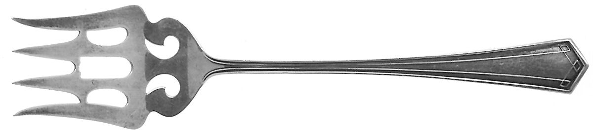 Venetia (Sterling 1909) Medium Chipped Beef Fork by Saart Brothers-1