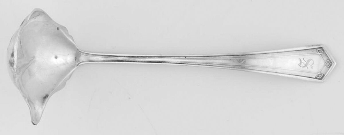 Venetia (Sterling 1909) Cream Dipper with One Spout by Saart Brothers-1