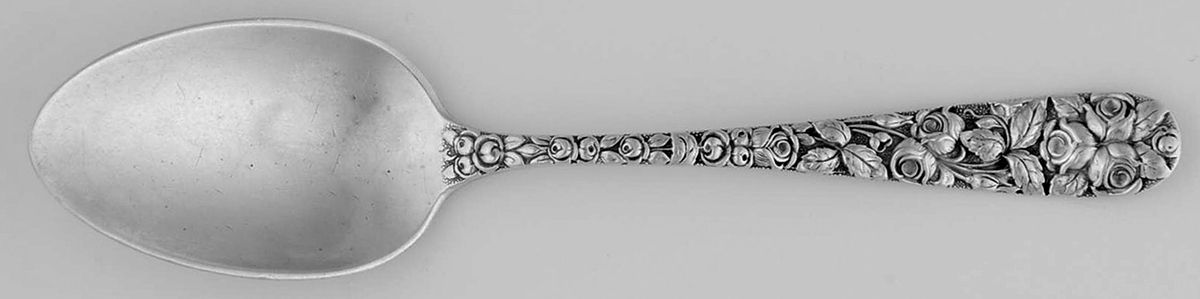 Baltimore Rose (Sterling, 1905, Plain) Youth Spoon by Schofield-1