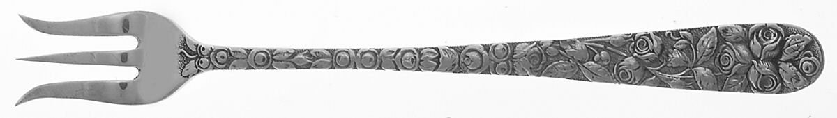 Baltimore Rose (Sterling, 1905, Plain) Oyster Fork by Schofield-1