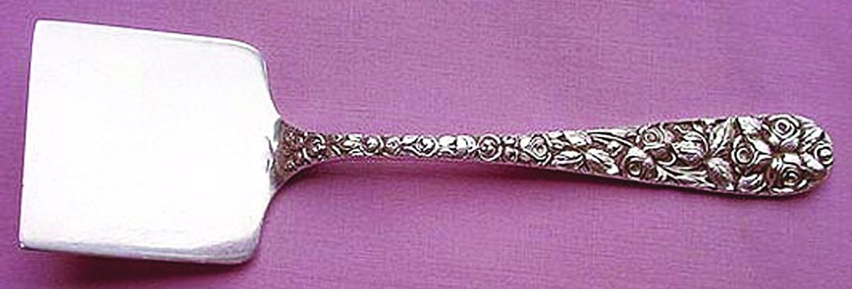 Baltimore Rose (Sterling, 1905, Plain) Nut Shovel by Schofield-1