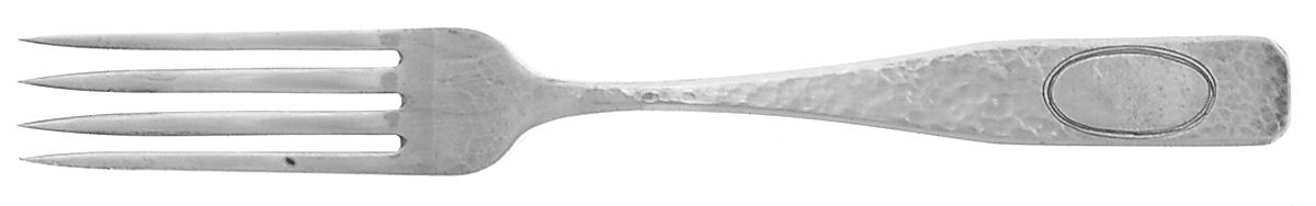 Elizabeth Tudor-Engraved (Sterling 1907) Fork by Schofield-1