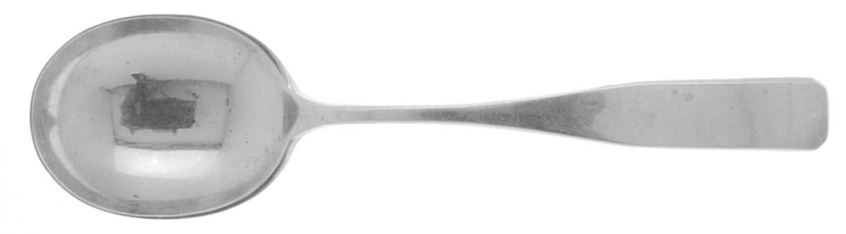 Elizabeth Tudor-Plain (Sterling, 1907) Round Bowl Soup Spoon (Gumbo) by Schofield-1