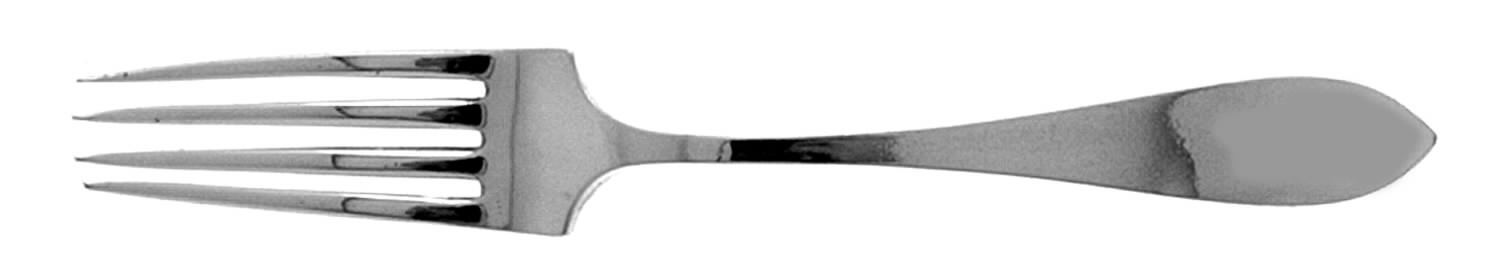 La Rochelle (Sterling, 1895, No Monograms) Fork by Schofield-1