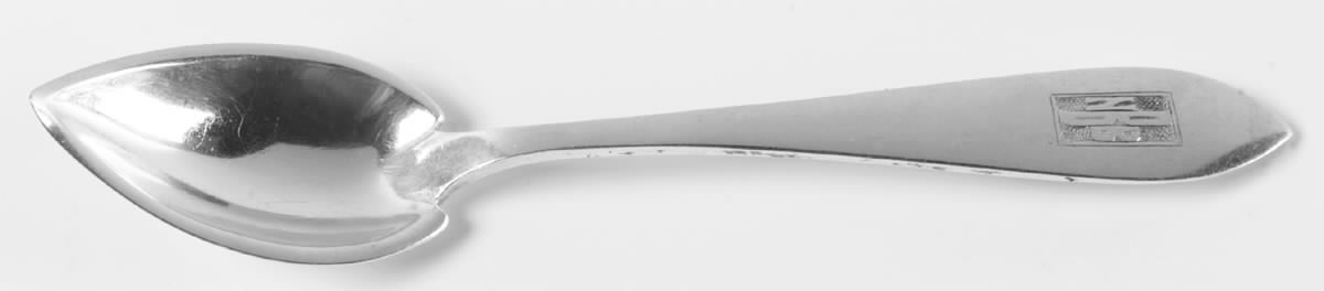 La Rochelle (Sterling, 1895, No Monograms) Fruit/Orange Spoon by Schofield-1