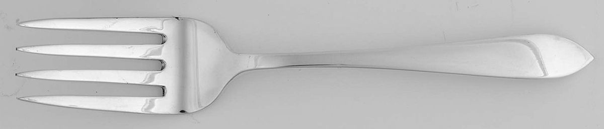 La Rochelle (Sterling, 1895, No Monograms) Baby Fork by Schofield-1