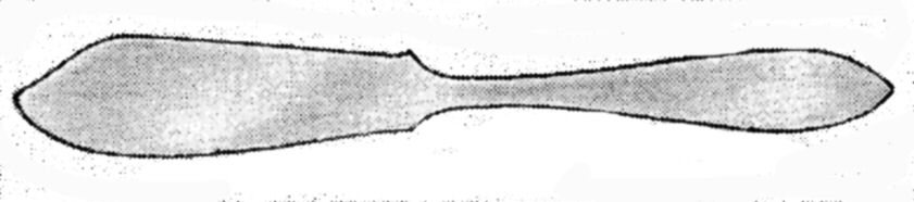 La Rochelle (Sterling, 1895, No Monograms) Flat Handle Butter Spreader by Schofield-1