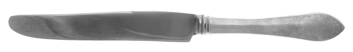 La Rochelle (Sterling, 1895, No Monograms) New French Hollow Knife by Schofield-1