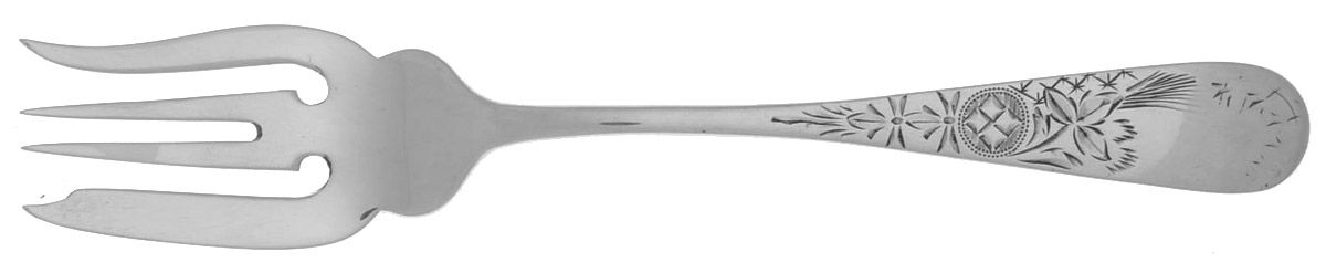 Lily (Sterling, 1900) Individual Salad Fork by Schofield-1
