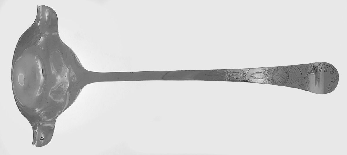 Lily (Sterling, 1900) Punch Ladle Solid Piece by Schofield-1