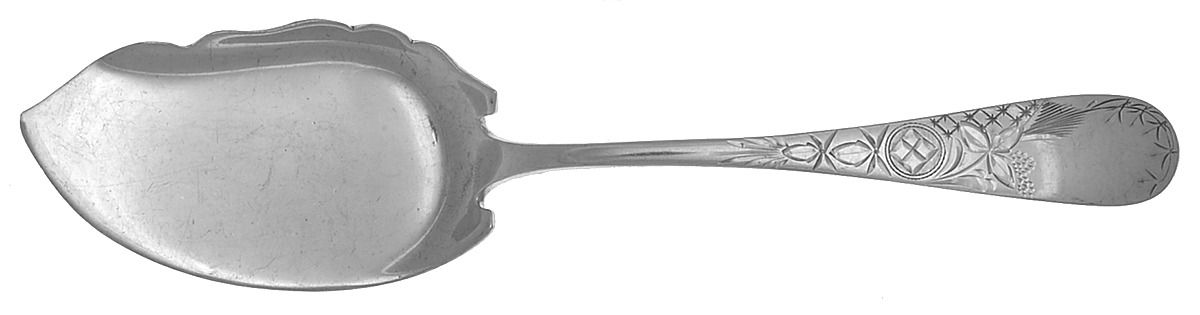 Lily (Sterling, 1900) Large Solid Jelly Server by Schofield-1