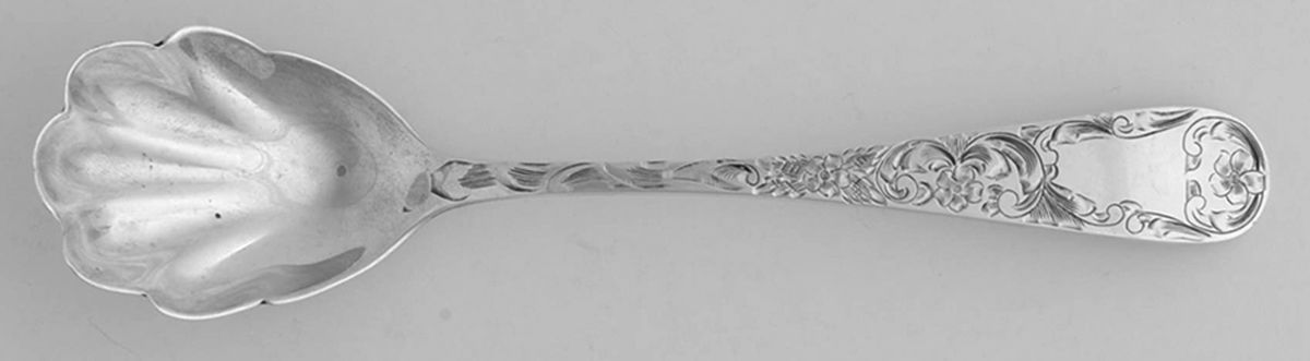 Old Baltimore (Sterling, 1922) Sugar Shell Spoon by Schofield-1