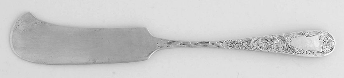 Old Baltimore (Sterling, 1922) Flat Handle Butter Spreader by Schofield-1