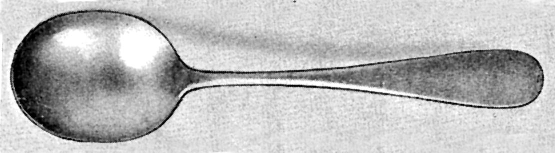 Old English (Sterling, 1895) Round Bowl Soup Spoon (Cream Soup) by Schofield-1