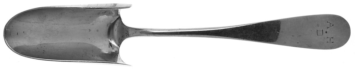 Old English (Sterling, 1895) Solid Cheese Scoop by Schofield-1
