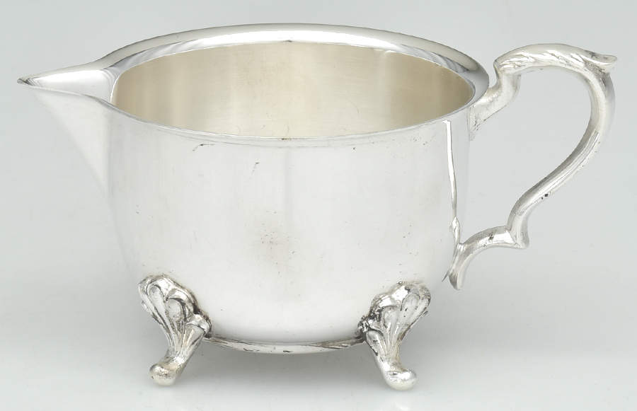 Silverplate Hollowware Mini Creamer by Sheridan Silver Co-1
