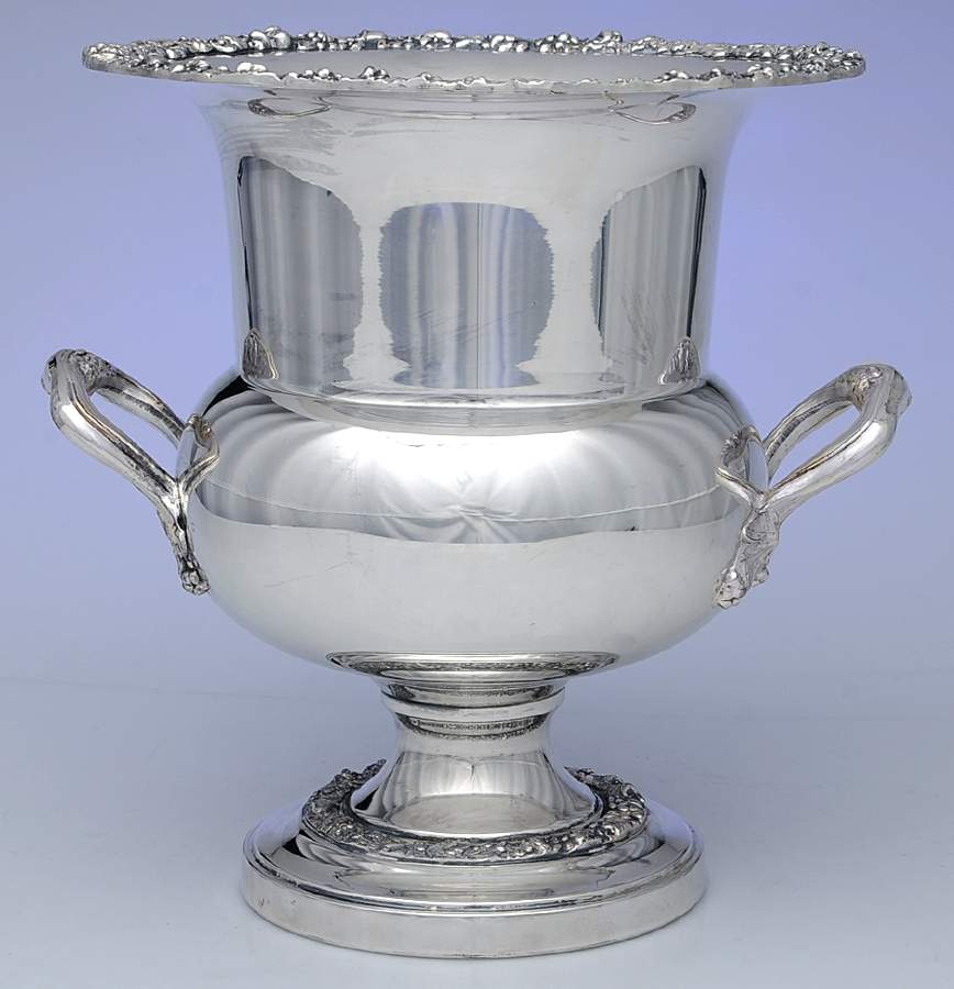Vintage (Silverplate, Hollowware) Wine Cooler by Sheridan Silver Co-1