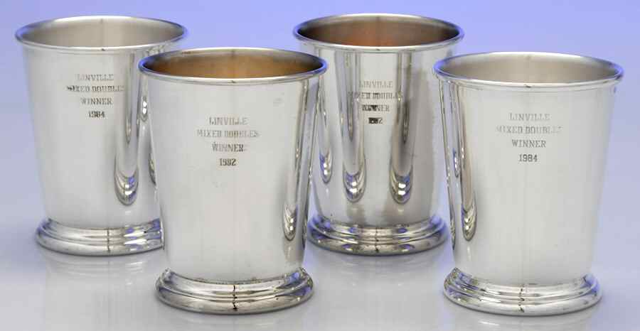 Silverplate Hollowware Mint Julep - Set of 4 by Sheridan Silver Co-1