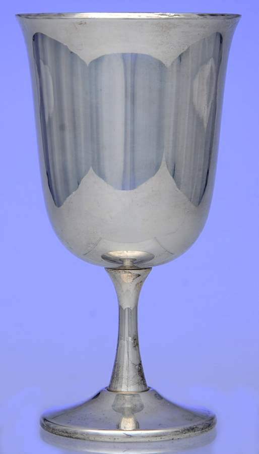 SDN25 (Silverplate, Hollowware) Water Goblet by Sheridan Silver Co-1