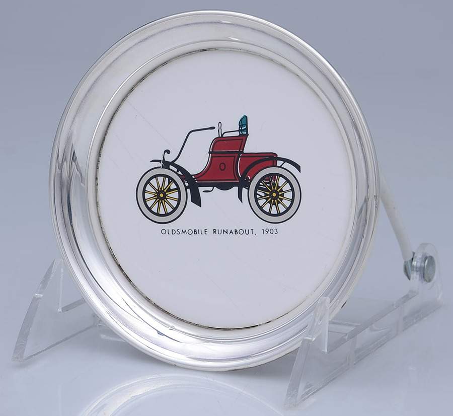 Silverplate Hollowware Coaster by Sheridan Silver Co-1